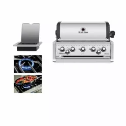 Barbecue Gas Encastrable (Built-In) Imperial S 590 Avec Réchaud BROIL KING -Cuisine Gril Boutique barbecue built in imperial 590s 2