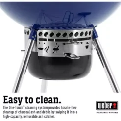 Barbecue Charbon Master-Touch Gbs 5750 - Ocean Blue - WEBER -Cuisine Gril Boutique barbecue charbon master touch gbs 5750 57 cm ocean blue 3