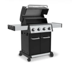 Barbecue Gaz Baron 420 Black Avec Plancha BROIL KING -Cuisine Gril Boutique barbecue gaz baron 420 black avec plancha broilking 2