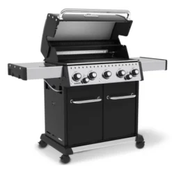 Barbecue Gaz Baron 590 Black Avec Plancha BROIL KING -Cuisine Gril Boutique barbecue gaz baron 590 black avec plancha broilking 2