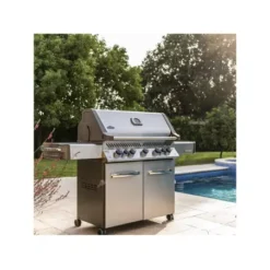Napoleon Barbecue Gaz Prestige 665 INOX 5 Brûleurs + Sizzle Latéral + Brûleur Arrière -Cuisine Gril Boutique barbecue gaz prestige 665 5 bruleurs sizzle lateral bruleur arriere 6