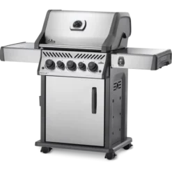 Barbecue Gaz Rogue 425 RSE Inox 3 Brûleurs + Sizzle Lateral + Brûleur Arriere - NAPOLEON