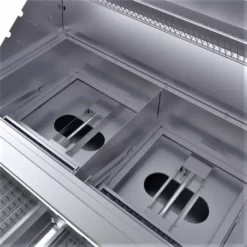 Barbecue Encastrable Hybride Charbon De Bois & Gaz 42" - 106cm - SUNSTONE 13 Barbecue Encastrable Hybride Charbon De Bois & Gaz 42" - 106cm - SUNSTONE -Cuisine Gril Boutique barbecue hybride gaz charbon de bois 76cm 11