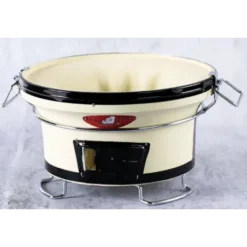 Barbecue Japonais Rond Shichirin Kt-13 Diam 26,2 X H16,2 Cm -Cuisine Gril Boutique barbecue japonais rond shichirin kt 13 diam 262 x h162 cm 2