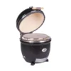 Barbecue Ceramique Le Chef Pro 2.0 Noir à Poser - MONOLITH -Cuisine Gril Boutique barbecue kamado le chef noir sans chariot monolith