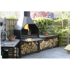 Barbecue Sud-Africain Braai Supreme 1200 Avec Support -Cuisine Gril Boutique barbecue sud africain braai freestanding 1200 avec stand 2