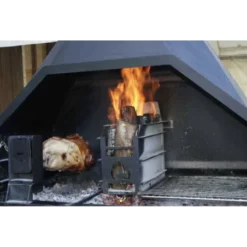 Barbecue Sud-Africain Braai Supreme 1200 Avec Support -Cuisine Gril Boutique barbecue sud africain braai freestanding 1200 avec stand 3