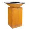 Brasero OFYR Classic 85 Plancha Acier Corten Pied 75cm 2 Brasero OFYR Classic 85 Plancha Acier Corten Pied 75cm -Cuisine Gril Boutique brasero ofyr classic 85 acier cortene