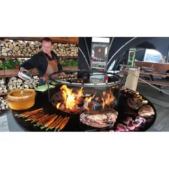 Brasero OFYR XL Plancha Acier Corten Pied 50cm 9 Brasero OFYR XL Plancha Acier Corten Pied 50cm -Cuisine Gril Boutique brasero ofyr xl plancha acier cortene pied 50cm 3