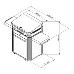 Pack Combo Plancha Electrique 65 Noir & Inox Avec Capot Noir - ENO 7 Pack Combo Plancha Electrique 65 Noir & Inox Avec Capot Noir - ENO -Cuisine Gril Boutique combo plancha electrique enosign 65 acier noir inox 2