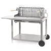Grilloir + Chariot Exclusive Irissarry Inox 78 X 32 -Cuisine Gril Boutique irissary inox sur chariot