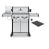 Pack + Barbecue Gaz Baron S 490 Ir Avec Plancha & Rôtissoire + 5 Accessoires - BROIL KING -Cuisine Gril Boutique pack barbecue gaz baron s 490 ir avec plancha rotissoire 5 accessoires broil king