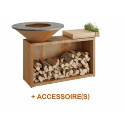 Pack De Noël Brasero OFYR Island 85 Bois Teck