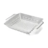 Panier à Legumes Inox 34x38x5 - 6434 - WEBER -Cuisine Gril Boutique panier a legumes inox 34x38x5 weber style