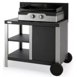 Combo Plancha Gaz Allure 260 Duo + Desserte Allure Duo