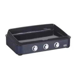Plancha Enosign Gaz 80 Acier Bleu Navy 2023 - ENO -Cuisine Gril Boutique plancha enosign gaz 80 inox acier noir avec capot 8