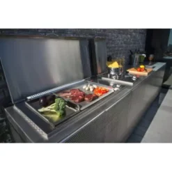 Plancha Gaz PLANET Chef 80Mix Plaque Inox 26 Lisse - 55 Lisse (Réf. 0201143) -Cuisine Gril Boutique plancha gaz planet chef 80 mix plaque inox 26 lisse 55 lisse 3