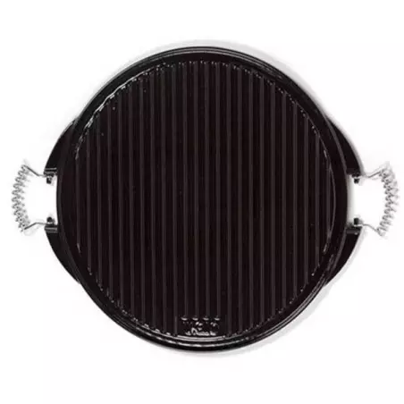 Plancha Ronde 32cm Double Face En Fonte Emaillee Vaello 4 Plancha Ronde 32cm Double Face En Fonte Emaillee Vaello – Image 2