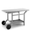 Table Roulante Acier Anthracite Mat Pour Plancha Tra G 2 Table Roulante Acier Anthracite Mat Pour Plancha Tra G -Cuisine Gril Boutique table roulante acier anthracite mat pour plancha